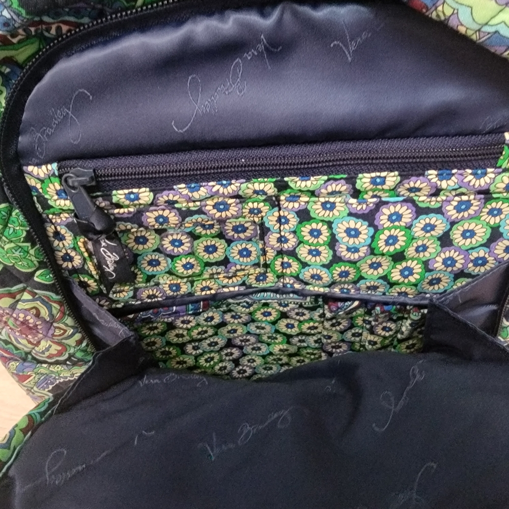 Vera Bradley Laptop Patterned Backpack - image 5